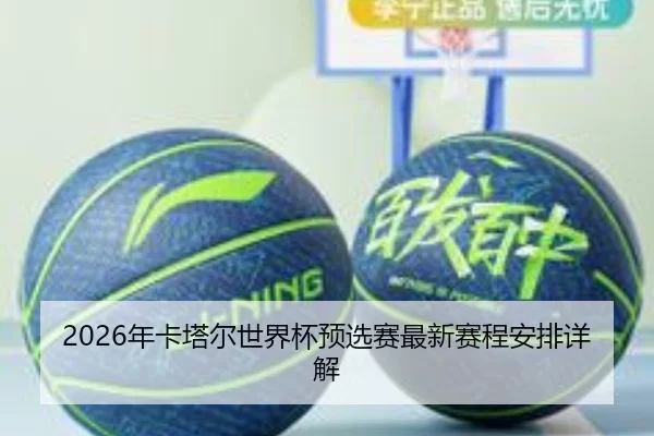 2026年卡塔尔世界杯预选赛最新赛程安排详解